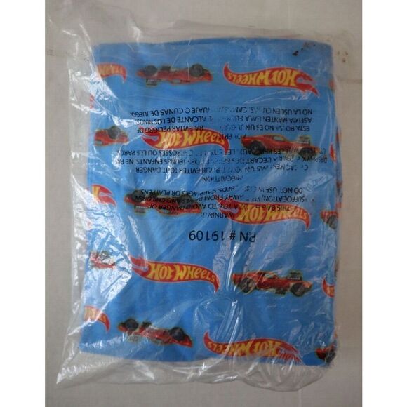Hot Wheels Big Boys Sz 14/16 Blue 2-Pc L/S Pajama Shirt and Sleep Pants Set - Picture 3 of 5